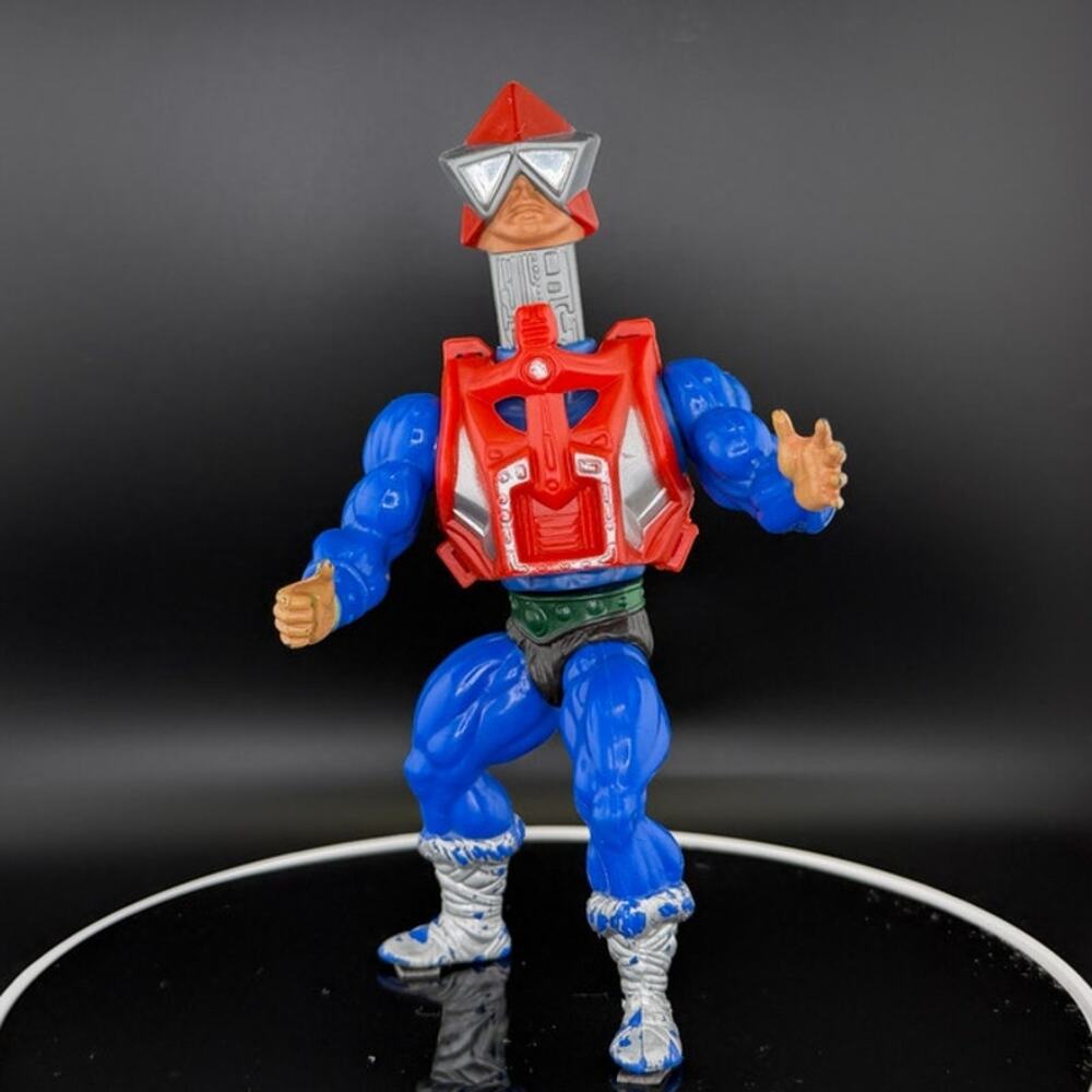 RARE VINTAGE 1983 Masters of the Universe MOTU He-Man 6 inch MEKANECK Figure